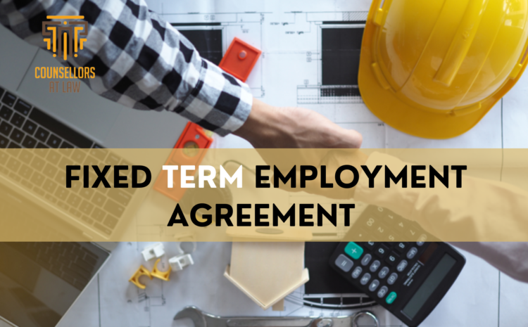  FIXED TERM EMPLOYMENT AGREEMENT