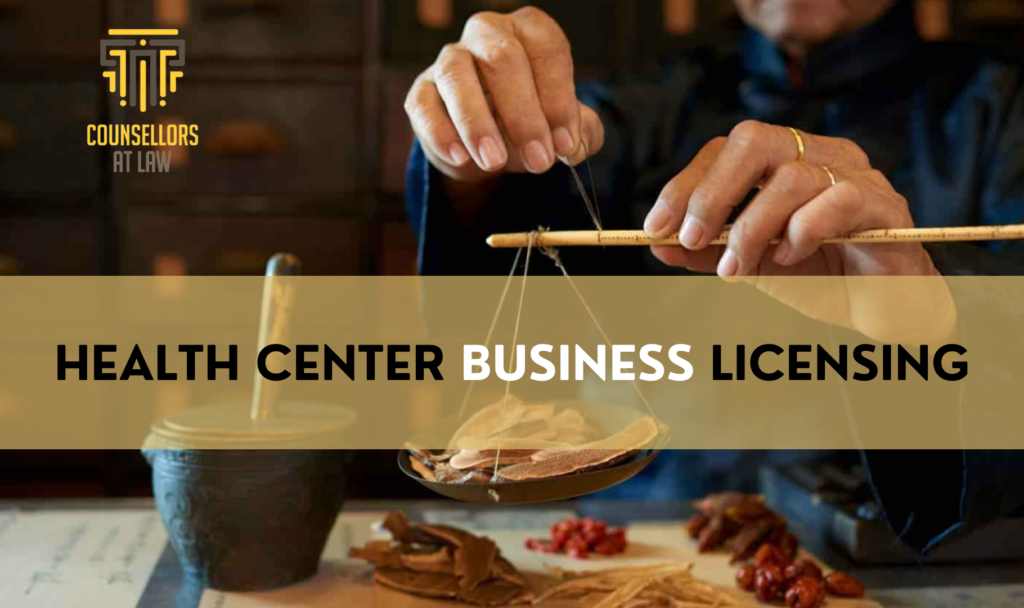 Health Center Business Licensing